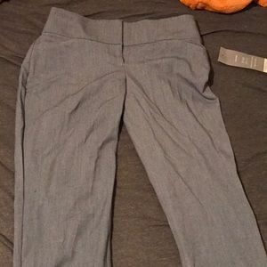 Grey boot cut dress pants
